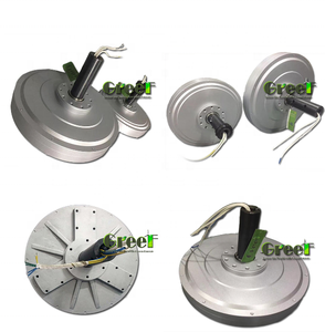 Alternateurs CA à aimant sans engrenage triphasés 500W 1000W 3000W 12V 24V 48V pour générateurs éoliens - Product Image 4