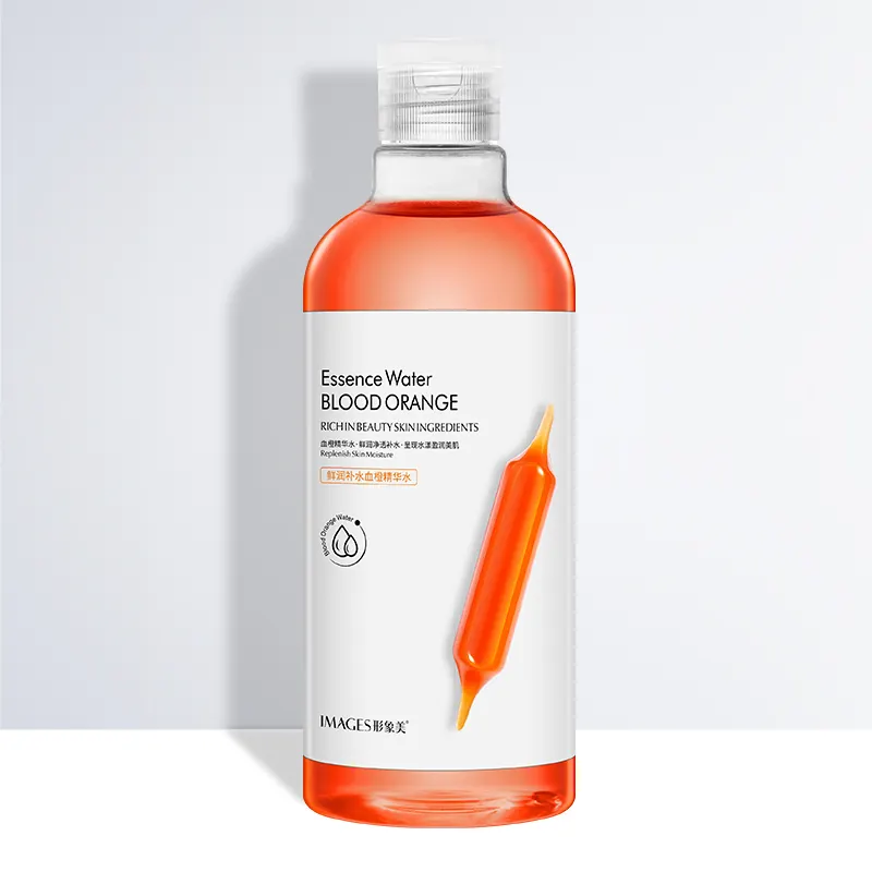 Crema hidratante de nicotinamida Blood Orange de etiqueta privada rica en líquido de esencia de belleza