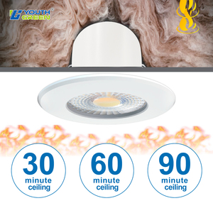 Foco descendente cambiable de <span class=keywords><strong>3</strong></span> colores, foco antideslumbrante COB 5W, luz Led empotrada de 2 pulgadas para el mercado europeo - Product Image 3