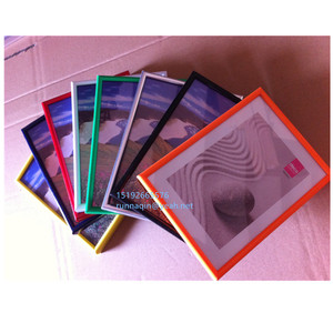 Marcos DE FOTOS coloridos 6x8 A5 A4 A3 A2 21x29,7 cm 21X30 60x90 70x100 arco plateado transparente marcos de fotos surplásticos marcos de carteles - Product Image 1