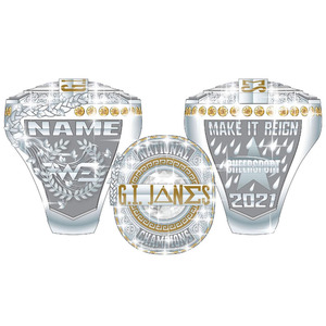 2025 personnalisé Football Basketball Sports Usssa Baseball Championship Ring - Product Image 1