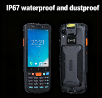 PDA Portátil KP36 4G con Escáner de Código de Barras 2D, Procesador CPU, Sistema Operativo Android 14.0, Sellado IP65, Datos para la Industria del Viaje Continuo