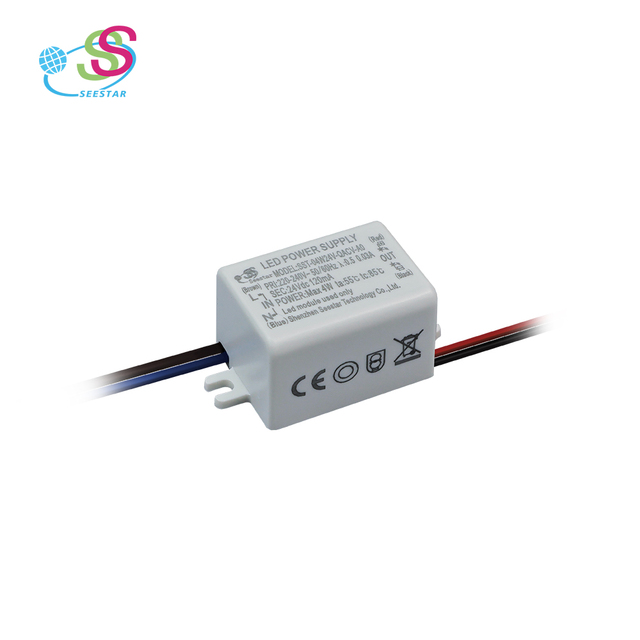 4W 24Vdc 12Vdc Constant Voltage Mini Size Power Supply for Led Strip Lights