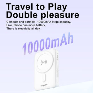 Banque d'alimentation sans fil magnétique avec support, batterie 10000mAh compatible avec iPhone 15 <span class=keywords><strong>Pro</strong></span> Max 14 13 12 - Product Image 6