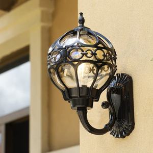 Lanterne LED murale extérieure en alliage d'aluminium, lumière blanc chaud 3500K, étanche, lampe de jardin, diffuseur en verre trempé, 10 ans de garantie - Product Image 6