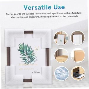 Wholesale Cheap Price Customized Black Blue White Color EPE <b>Foam</b> Edge Protectors <b>Foam</b> Picture Frame Corner Protector - Product Image 2