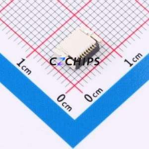 CAX-AFC24-08XIB-H2.0 FFC/FPC Connector SMD,P=0.5mm,Connector Flip Cover Type Double Side Contact / Top Bottom Contact 8P 0.5mm - Product Image 2