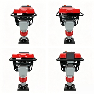 Apisonadora de tierra <span class=keywords><strong>manual</strong></span> eléctrica CHINA LC con motor de arranque eléctrico, carrera de 80 mm, fuerza de impacto de 10 KN, alta potencia - Product Image 4