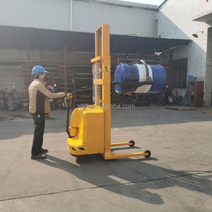 Precio barato Semi Electric Drum Lifter Portable Cum Tilter <span class=keywords><strong>Hand</strong></span> <span class=keywords><strong>Truck</strong></span> para cubo de metal - Product Image 4