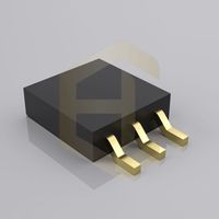Connecteur femelle à pas de 2,54 mm avec contacts en laiton et boîtier en nylon pour connexion carte à carte, idéal pour les appareils électroménagers intelligents