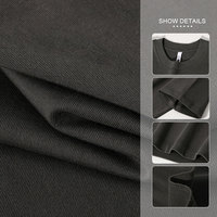 T-Shirt Personalizzata da Uomo di Alta Qualità 300G con Spalle Cadenti, Pesante, Stile Streetwear, 100% Cotone, Grafica Oversize, Lusso