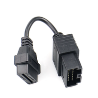 Cable OBD2 para KIA 20 pines a 16 pines OBD OBDii, herramienta de escáner de diagnóstico, lector de código para KIA, Cables adaptadores de 20 pines