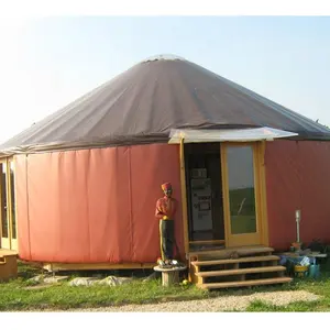 Sinoyurt Khung Gỗ Nhà Yurt Sang Trọng Với Yurt Phòng Tắm