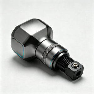 Custom Machined Aluminum <b>Gear</b> Shift <b>Knob</b> Black Octagonal Faceted Car Shifter Handle Universal Automotive Accessory Guangdong - Product Image 5