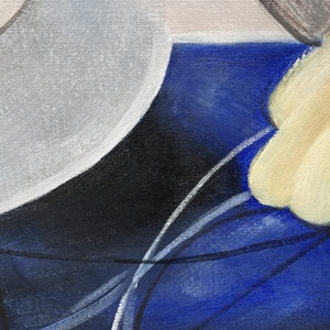 Peinture à l'huile faite à la main, art abstrait moderne sur toile, nature morte, 100% peinte à la main, texture épaisse, tableau mural pour la décoration de la maison, hôtel - Product Image 4