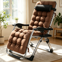 Chaise de plage zéro gravité moderne, légère et durable, portable, en métal, pour terrasse, jardin, camping - Fauteuil inclinable pliable et compactable