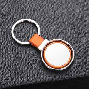 Customized Double Side Sublimation Blank <b>Personalized</b> <b>Keychain</b> Customized Wedding Party Metal Gift Keyring - Product Image 4