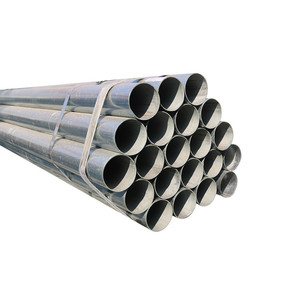 Tube rond galvanisé P235gh équivalent, différentes tailles, tube rond en acier galvanisé à chaud - Product Image 1