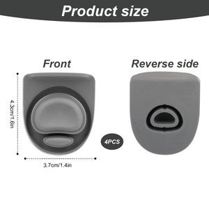 สำหรับเปลี่ยนฝาขวดน้ำ ฝาปิดซิลิโคนเป็นมิตรกับสิ่งแวดล้อม ป้องกันการรั่วซึม 18-40 ออนซ์ แผ่นปิดฝาด้านบน - Product Image 1