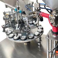 Machine de remplissage et de pliage entièrement automatique pour tubes en aluminium, équipement de remplissage et de scellage pour pigments, gels et produits chimiques, directement de l'usine