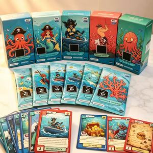 Cartes de jeu TCG personnalisables avec logo et emballage, surface imprimée holographique, papier brillant 350 g/m² - Product Image 2