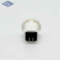 Bouton-poussoir étanche 3A 250V 16mm de couleur blanche, fourni par l'usine