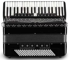 <span class=keywords><strong>Clavier</strong></span> d'<span class=keywords><strong>accordéon</strong></span> chromatique en bois à 41 touches et 120 basses - Product Image 1