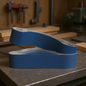 Bandas Abrasivas P100, Grano Azul, para Pulir Metal y Madera - Product Image 3