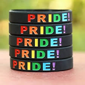 Pulseras de Silicona Personalizadas de Alta Calidad al por Mayor, Hermosos Regalos Promocionales, Pulseras de Goma Impresas - Product Image 2