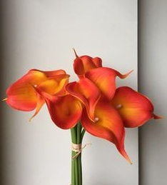 ดอกลิลลี่คาลาลิลลี่ประดิษฐ์สัมผัสของจริงขนาด70ซม. สินค้าขายส่งทำจากโรงงาน - Product Image 3