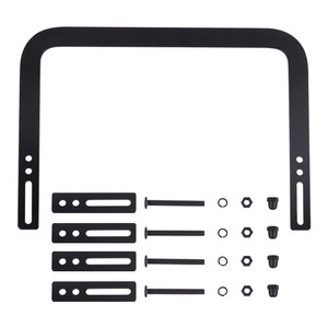Support de fixation pour matelas en acier noir durable pour sommier à lattes - Product Image 5