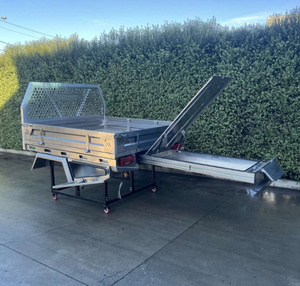 Bâche de benne en aluminium de haute qualité pour pick-up double cabine avec boîtes à outils sous la benne pour un rangement sécurisé et une utilisation commerciale - Product Image 2