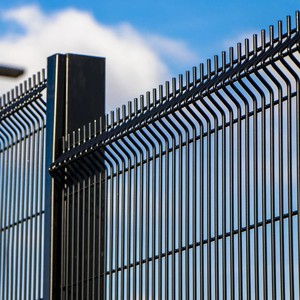 Panel de valla de malla de alambre de alta seguridad con recubrimiento en polvo, antiescalada y de visión clara para muros perimetrales, al por mayor - Product Image 3