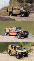 RGT EX86160 Land Commander LC79 1/10 4WD Rock Crawler 2 vitesses, blocage de différentiel DIG, treuil, servo Hobbywing WP-1060 35T 550 30KG, 10 canaux 2.4G