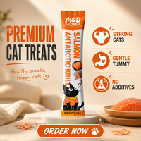 MAIDOU Friandises pour chats au poulet riches en protéines, sans céréales, compressibles et léchables, pour petites races - Santé digestive, cutanée et du pelage, paquet économique