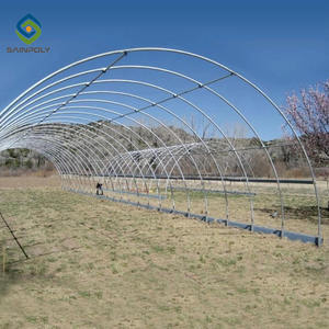 Factory Supplier Simply Skeleton Plastic Film Polytunnel <strong>Green</strong> House Single-span Grow <strong>Vegetable</strong> Greenhouse for Agriculture - Product Image 4