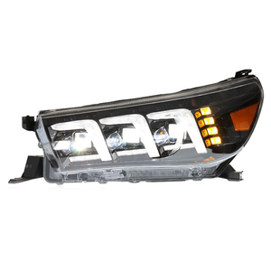 Actualización de luz delantera para Toyota Hilux Revo Recco VIGO 2015 2016 2017 2018 2020 LED faros DRL montaje para modelos 2015-2020 - Product Image 4