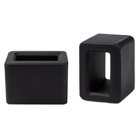 Support de boucle de ceinture de sécurité de voiture en silicone, installation facile, aide à la boucle de siège, booster