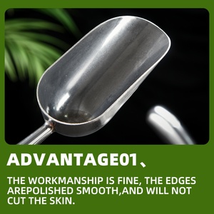 Spatule à glace en alliage d'aluminium en gros, épaissie et durable, pour bar, cuisine et boissons - Product Image 2