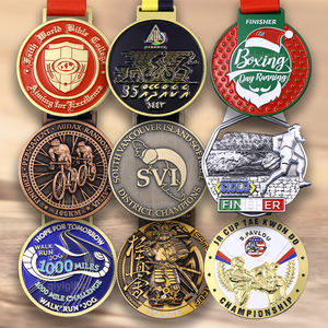 Diseñe Su Propia Medalla <span class=keywords><strong>de</strong></span> Fútbol <span class=keywords><strong>de</strong></span> Metal Personalizada Aleación <span class=keywords><strong>de</strong></span> Zinc 3D Maratón 5K Fútbol Americano Taekwondo Natación Medallas Deportivas <span class=keywords><strong>de</strong></span> Premio para Finalista <span class=keywords><strong>de</strong></span> Carrera - Product Image 1