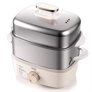 Vaporera Eléctrica para Huevos de 350W con Diseño Vertical de Doble Capa Diseñada para Cocinar Huevos de Forma Eficiente en Casa - Product Image 2