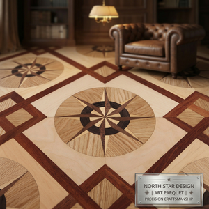 Oferta Especial 2026 North Star Art Parquet, Piso de Madera de Ingeniería para Proyectos de Villas de Lujo, Fabricación de Precisión - Product Image 1