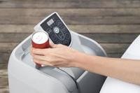 Bestway 60002 Miami lay z spa 2 personnes intérieur bain à remous gonflable spa chaud portable