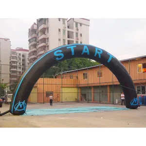 Ngoài Trời 6 Đến 15M Inflatable Start N Finish Line Arch Làm Bằng Vật Liệu Tốt Nhất Cho Race Xúc Tiến