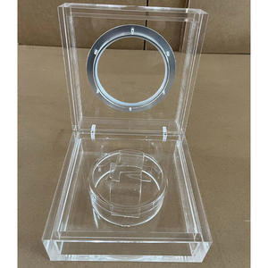 Factory Direct Custom Transparency Luxury Watch Box Set Transparent watch <b>display</b> <b>case</b> High-End Brand Watch <b>Case</b>&Gift box - Product Image 2