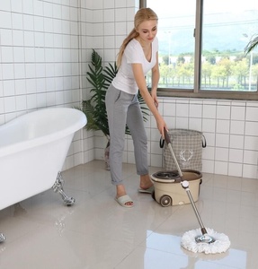 Bncompany 360 độ làm sạch lau xô tay ép Thiết kế quay với bánh xe - Product Image 3