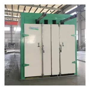 Big Large Industrial Powder Coating Drying Oven For Metal Powder Coating