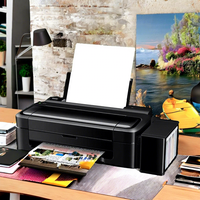 Imprimante jet d'encre EPSON L130 L310 pour bureau à domicile, 4 couleurs, interface USB, qualité 95% neuve, fournitures d'impression d'occasion de qualité automatique
