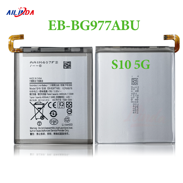 Ilinda EB-BG977ABU Original Mobile Phone Battery 4500mAh for Samsung S10 5G Digital Batteries