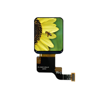 Modul Layar Smart Watch Persegi 1,5 Inci TFT dengan Driver ST7789P3, Layar LCD IPS TFT 240*280 Piksel